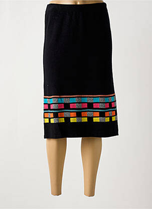 Fustă midi negru PAUSE CAFE femeie