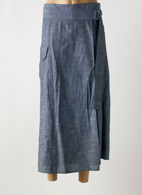 Fustă lungă albastru ELENA MIRO femeie