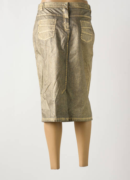 Fustă midi auriu PURE BY LUCIA femeie