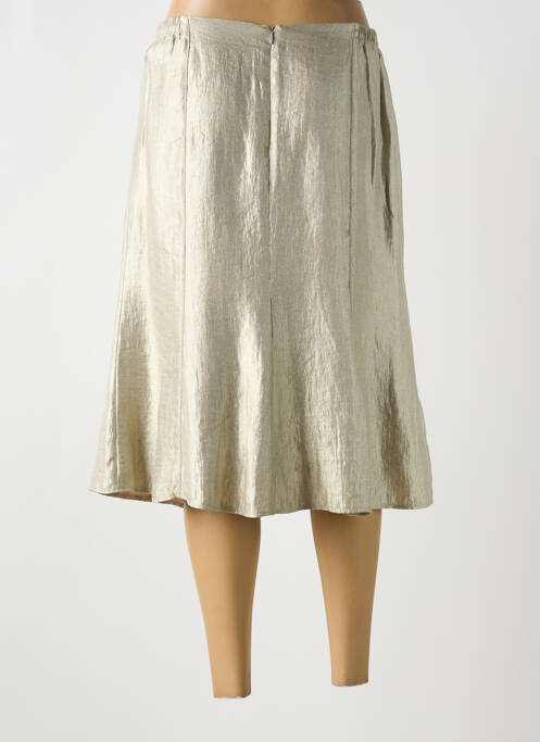 Fustă midi auriu FRANCE RIVOIRE femeie