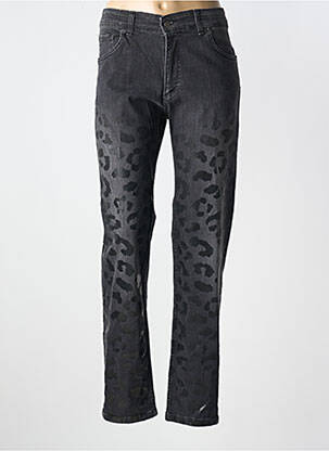 Blugi cu croială dreaptă negru SOPHIA CURVY femeie