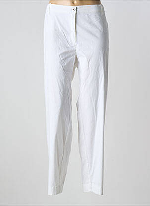 Pantalon drept elasticitate mărime normală alb KJBRAND femeie