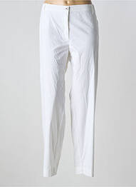 Pantalon drept elasticitate mărime normală alb KJBRAND femme