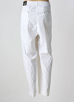 Pantalon drept elasticitate mărime normală alb KJBRAND femeie