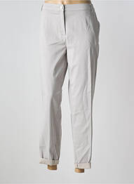 Pantalon drept elasticitate mărime normală gri ELENA MIRO femme