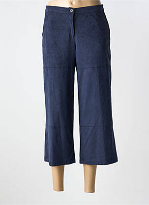 Pantalon trei sferturi albastru ANDAMIO femeie