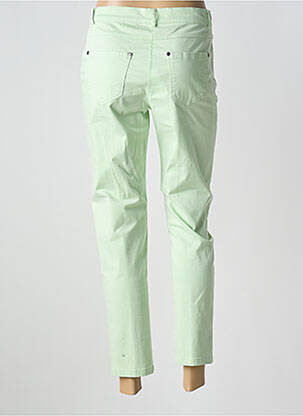 Pantalon 7/8 elasticitate mărime normală verde FRANCE RIVOIRE femeie
