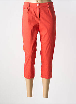 Pantalon trei sferturi portocaliu FRANCE RIVOIRE femeie