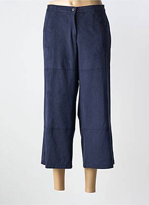 Pantalon trei sferturi albastru ANDAMIO femeie