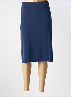 Fustă midi albastru FRANCE RIVOIRE femeie