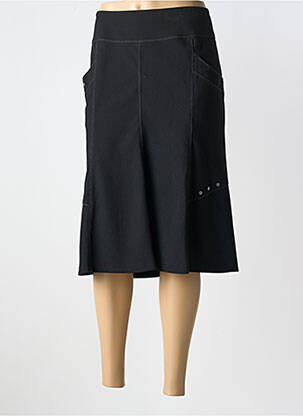Fustă midi negru FRANCE RIVOIRE femeie