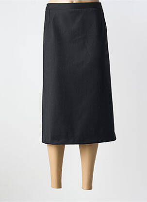 Fustă midi negru GEVANA femeie