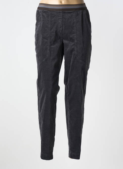 Pantalon slim talie elastică mărime normală maro TONI femme