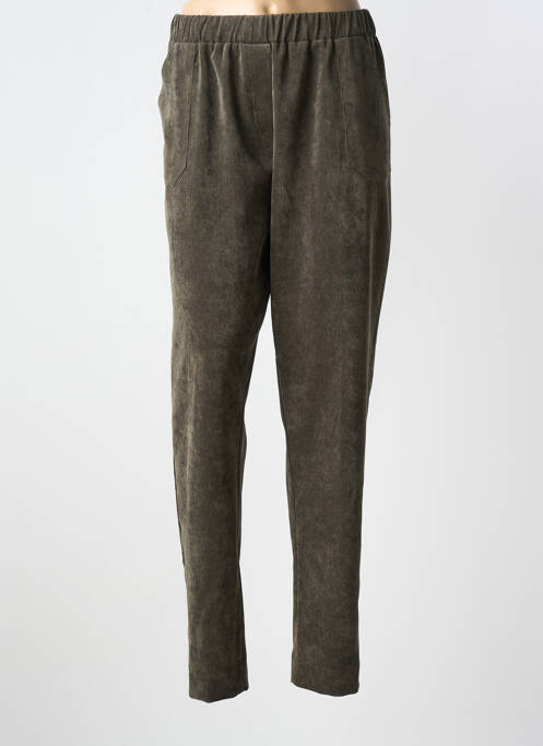 Pantalon slim verde FA CONCEPT femeie