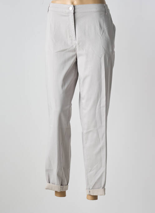 Pantalon drept gri ELENA MIRO femeie