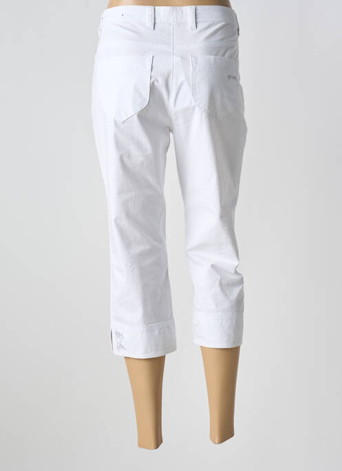 Pantalon trei sferturi alb TONI femeie