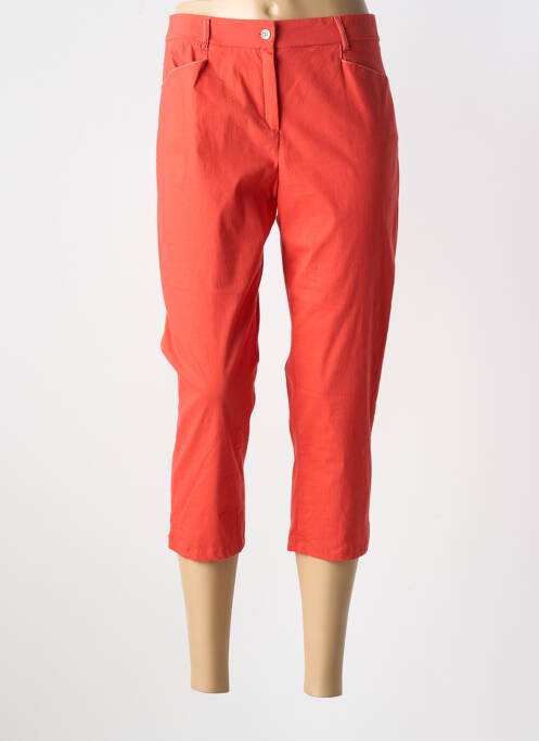 Pantalon trei sferturi portocaliu FRANCE RIVOIRE femeie