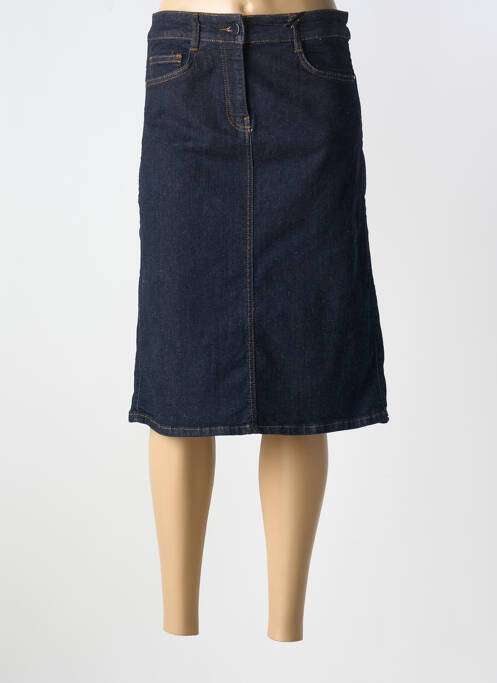 Fustă midi albastru ELENA MIRO femeie