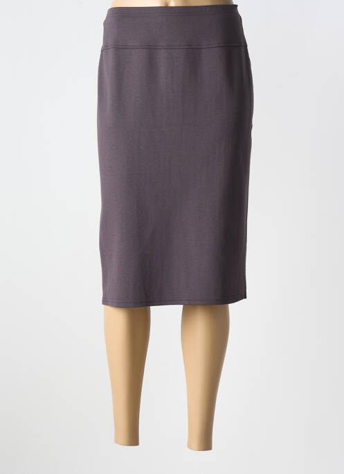 Fustă midi gri LUCIA femeie