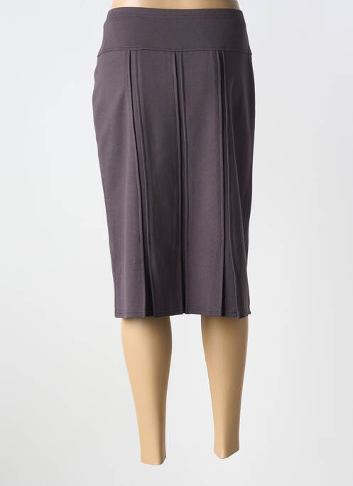 Fustă midi gri LUCIA femeie