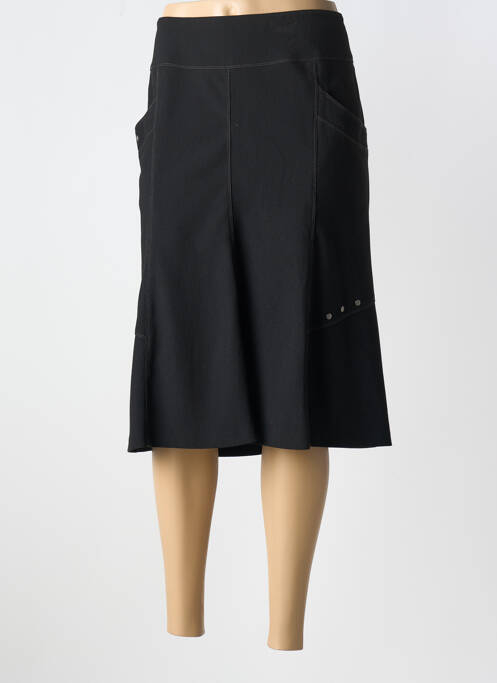 Fustă midi negru FRANCE RIVOIRE femeie