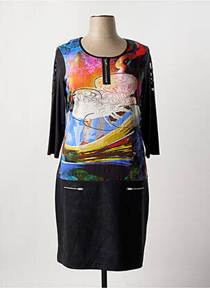 Rochie midi negru MERI & ESCA femeie