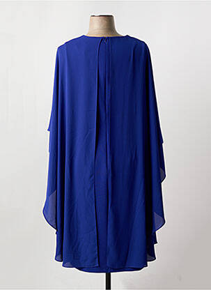 Rochie midi mâneci 3/4 mâneci 3/4 albastru FRANK WALDER femeie