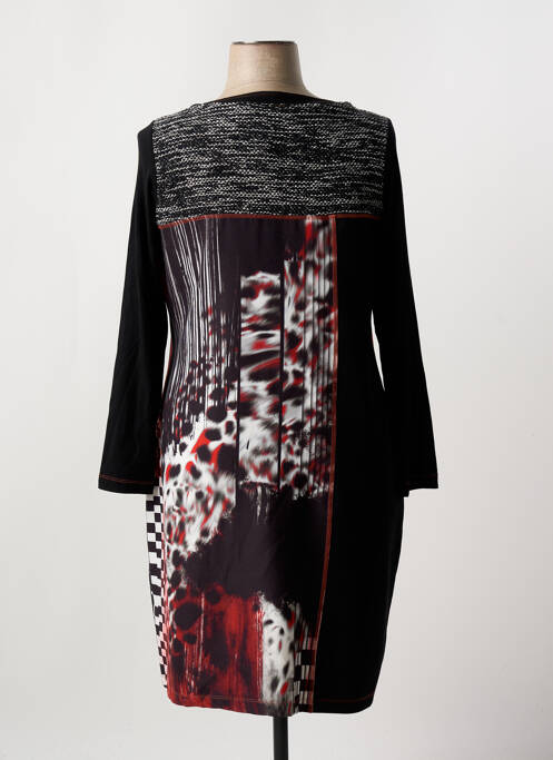 Rochie midi negru FRED SABATIER femeie