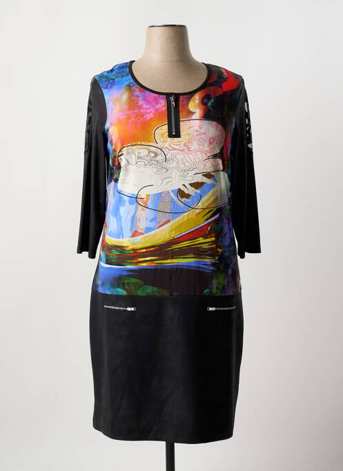 Rochie midi negru MERI & ESCA femeie