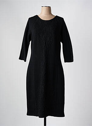 Rochie midi mâneci lungi mâneci lungi negru FRANK WALDER femeie