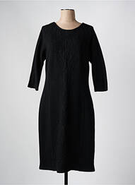 Rochie midi mâneci lungi mâneci lungi negru FRANK WALDER femme