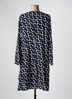 Rochie midi mâneci lungi mâneci lungi negru PAUSE CAFE femeie