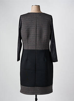 Rochie midi mâneci lungi mâneci lungi negru MERI & ESCA femeie