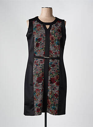 Rochie midi negru FRANCE RIVOIRE femeie