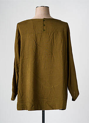 Top imprimeu fantezie mâneci lungi verde FA CONCEPT femeie