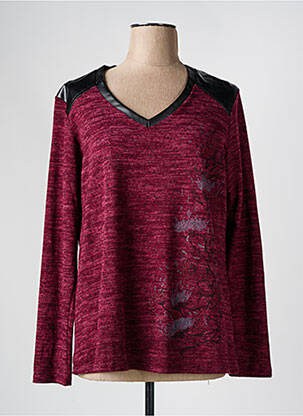 Pulover violet FRED SABATIER femeie