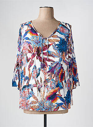 Top albastru PAUSE CAFE femeie