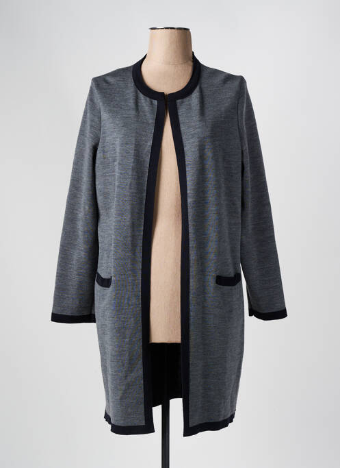 Vestă cu mâneci lungi gri SAINT JAMES femeie