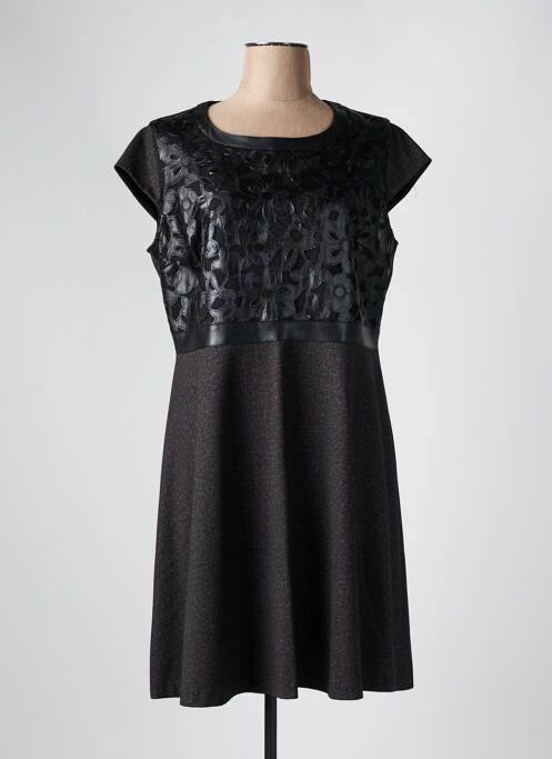 Rochie midi negru DIVAS femeie