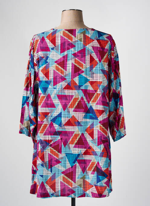 Tunică mâneci lungi roz CHALOU femeie