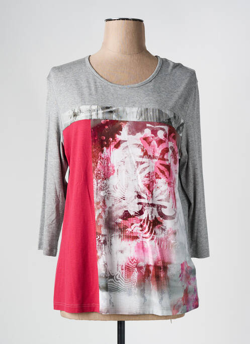 Tricou gri FRANK WALDER femeie