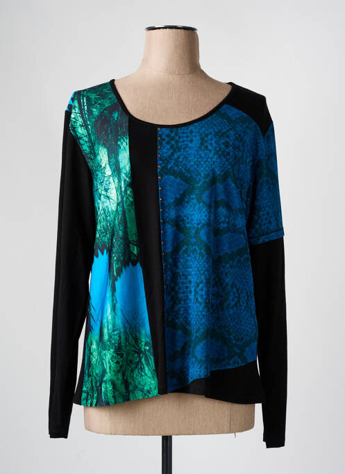 Tricou negru FRED SABATIER femeie