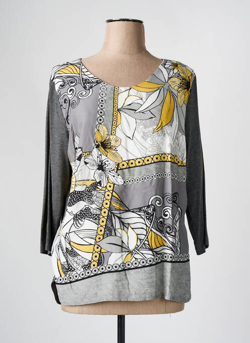 Tricou gri FRANK WALDER femeie