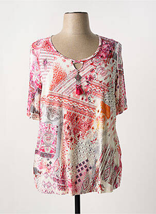 Tricou roz CHALOU femeie