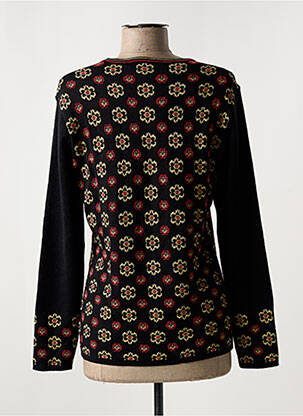 Pulover croială cambrată mâneci lungi negru SAINT CHARLES femeie