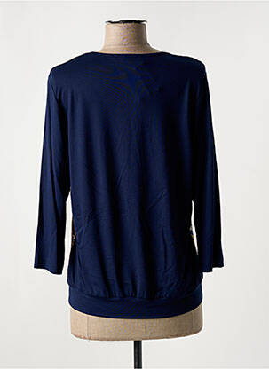 Tricou mâneci 3/4 mâneci 3/4 albastru FRANK WALDER femeie