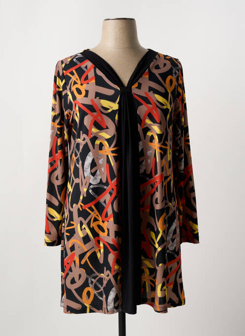 Tunică mâneci lungi negru YOEK femeie