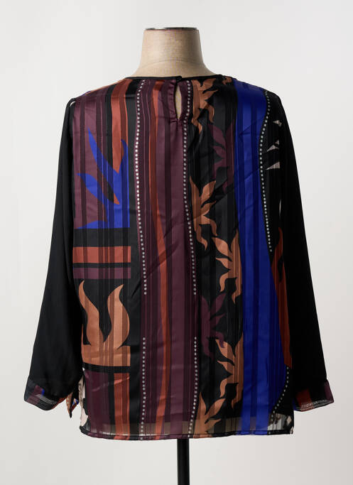 Tunică mâneci lungi negru FRANCE RIVOIRE femeie