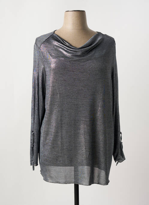 Tunică mâneci lungi gri JEAN DELFIN femeie