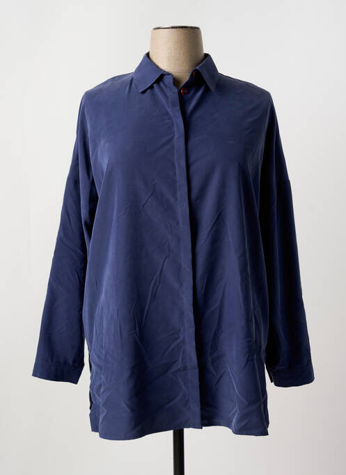 Tunică mâneci lungi albastru ELENA MIRO femeie